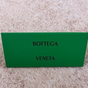 Bottega Veneta Green Sunglasses Box Case with Black Logo